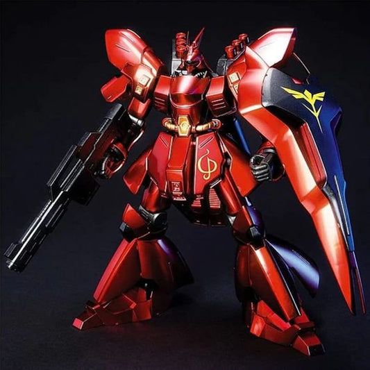 Bandai Hobby Gundam Mobile Suit Gundam HGUC MSN-04 Sazabi (Metallic Coating Ver.) HG 1/144 Model Kit | Galactic Toys & Collectibles