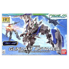 This 1/144 scale beauty comes with two types of GN drives so you can build it as either the Astraea or Astraea Type-B. Its weapons include two GN Beam Sabers, a GN Shield, GN Beam Rifle, Proto GN Sword, and the massive GN Launcher. Bandai's use of poly-caps allow the Astraea to hold a variety of poses. Foil marking stickers are included.

NOTE: This kit shares many sprues with the Gundam Exia kit, so don't be suprised! This is indeed the Astraea kit.
