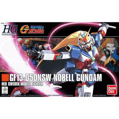 This feminine looking Gundam from the TV series "Mobile Fighter G Gundam" has been faithfully recreated and includes special material to recreate its hand held beam weapons as well as special hands that can be used with the HGFC God Gundam.