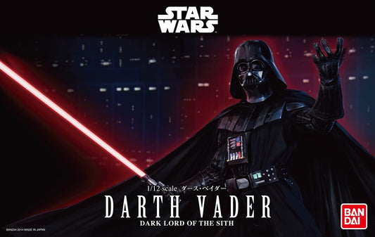 The dark lord of the Sith is here! This faithful reproduction truly does justice to everyone's favorite villain and assures that no detail is left out. Full sheets of both water transfers and tetron stickers are included, and a dedicated display stand will allow you to pose Vader along with the separately released Storm Trooper! Runners X6, sticker Sheet x2 and Manual X1