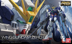 The ever iconic winged Gundam from Gundam Wing Endless Waltz returns in Real Grade form! The wing structure of this Wing Zero interpretation are based on application of current real world technology used in aircraft. Considerable thought has been put into heat protection and machine protection as well as design and function for an otherwise unorthodox mecha design. Even the flexible feather shaped extremities incorporate elements from thrust vectoring mechanisms of combat aircraft. Twin Buster Rifle and bea