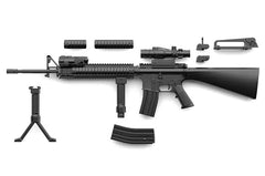 TOMYTEC Little Armory LA056 M16A4 Rifle 1/12 Scale Military Series Model Kit