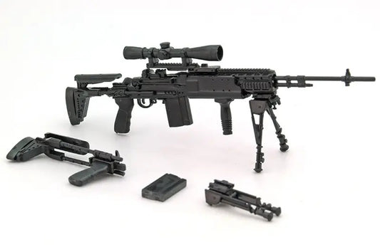 TOMYTEC Little Armory LA062 M14 EBR-RI Rifle 1/12 Scale Military Series Model Kit