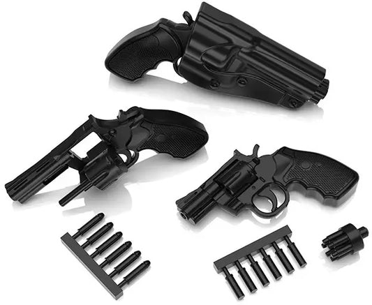 TOMYTEC Little Armory LA074 Revolver Set A 1/12 Scale Military Series Model Kit