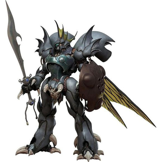 <p><strong>PRE-ORDER: Expected to ship in July 2027.</strong></p>

<p>From the world of <em>Aura Battler Dunbine</em> and <em>Aura Fhantasm</em> comes the imposing <strong>Guitorre</strong> as a PLAMAX plastic model kit from Max Factory!</p>

<p>Originally conceived as an enhanced prototype derived from the Virunvee, Guitorre features a dramatically different design inspired by organic and aquatic life. Its flowing armor shapes, creature-like details, large wings, sword, and shield create a distinctive silh