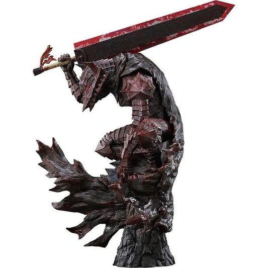 PRE-ORDER: Expected to ship in July of 2027.

From the popular manga series Berserk comes a POP UP PARADE L figure of Guts in his Berserker Armor, completely covered in blood as he pushes beyond his natural limits through the armor's terrifying power.

Standing approximately 11 inches (28 cm) tall, the figure captures Guts' intimidating appearance in the Berserker Armor with a dramatic bloody paint finish. The detailed sculpt and striking blood-covered appearance make this version an imposing addition to an