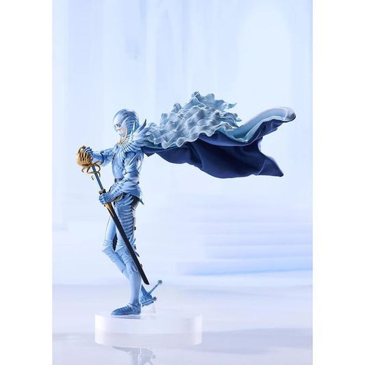 <p><strong>PRE-ORDER: Expected to ship in July of 2027.</strong></p>

<p>Reborn as the Falcon of Light, Griffith from Kentaro Miura's Berserk arrives as a POP UP PARADE SP figure.</p><p>Griffith wears his intricately detailed Falcon of Light armor with a fabric cape on an internal wire frame for shaping. He pairs with the separately sold POP UP PARADE SP Guts [Berserker -Sane-].</p><p>Part of the POP UP PARADE SP line, a larger and more detailed take on the affordable POP UP PARADE series. Sculpted by Hiros