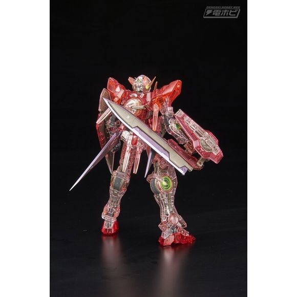Bandai Gundam GN-001 Gundam Exia Trans-Am Mode Clear Ver. RG 1/144 Model Kit | Galactic Toys & Collectibles