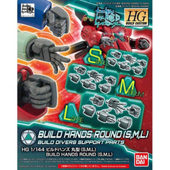 Bandai Divers Gundam Build Hands Round Small Medium Large HG 1/144 Model Kit | Galactic Toys & Collectibles