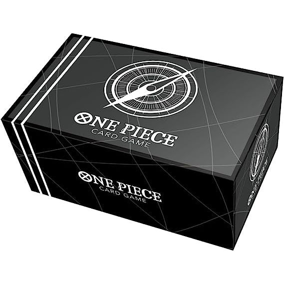 Bandai One Piece Card Game Official Storage Box, Standard Black | Galactic Toys & Collectibles