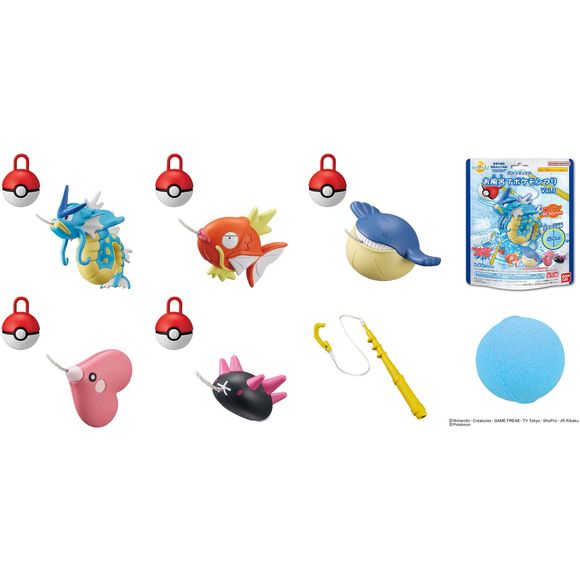 Bandai Bokkura Tamago Pokemon Fishing in the Bath Vol.2 - 1 Random | Galactic Toys & Collectibles