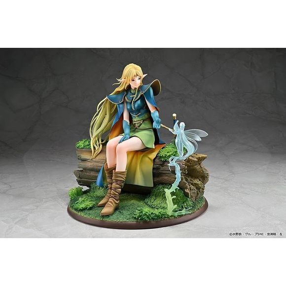 <p><strong>PRE-ORDER: Expected to ship in May of 2027.</strong></p>

<p>Kaitendoh captures the high elf Deedlit in a serene woodland moment with this premium Record of Lodoss War figure.</p>

<p>Deedlit sits on a fallen log in the forest, reaching toward a floating wind spirit with her left hand, with a rapier-style sword resting against the back of the log. The figure highlights her gentle expression and flowing hair, with paintwork by Hajime Akimoto (Hajimeno). Made of painted plastic as a non-scale compl