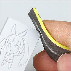 GodHand Kamiyasu KS2-P400 Sanding Sponge Sandpaper 2mm #400 Grit (5 pcs)