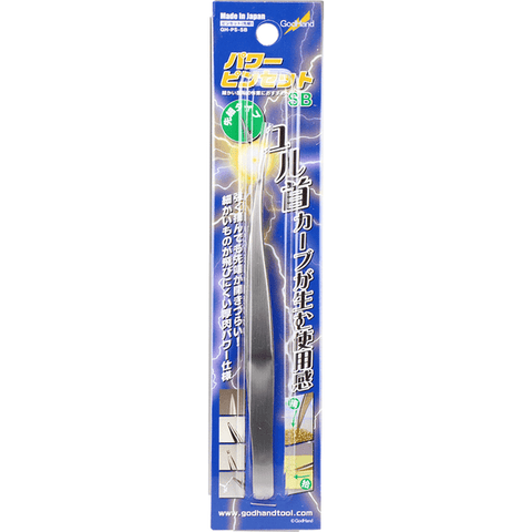 GodHand PS-SB Tapered Tip Powerful Hobby Tweezers | Galactic Toys & Collectibles