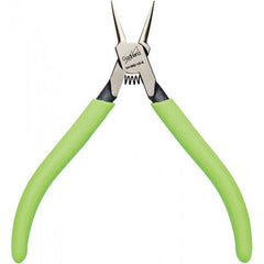 The GodHand BND-125-B All-Purpose Bending Pliers features an extremely fine tip for holding very small parts. The tip is half-moon shaped, and groove-less to prevent damage to the parts you are holding or bending. Works fantastic for bending parts. Overall length: Approx. 125 mm.