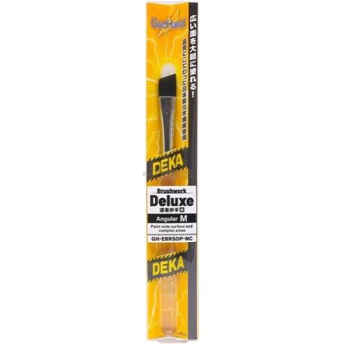 GodHand GH-EBRSDP-NC Brushwork Deluxe Angular Brush M Medium Paint Brush | Galactic Toys & Collectibles