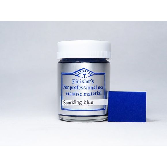 Finisher's FI062 Metallic Sparkling Blue 20ml Lacquer Paint Bottle | Galactic Toys & Collectibles