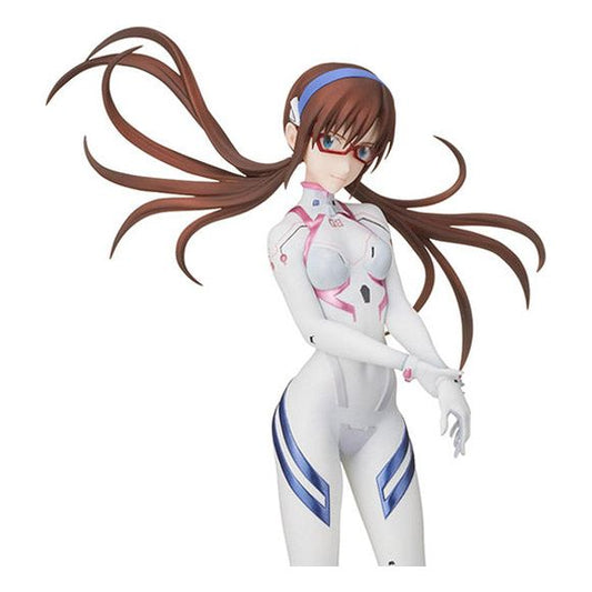 From the Rebuild of Evangelion anime series comes a Limited Premium Figure of Mari Makinami Illustrious! She stand just over 9 inches tall and is depicted in her suit from Evangelion: 3.0+1.0 Thrice Upon a Time.