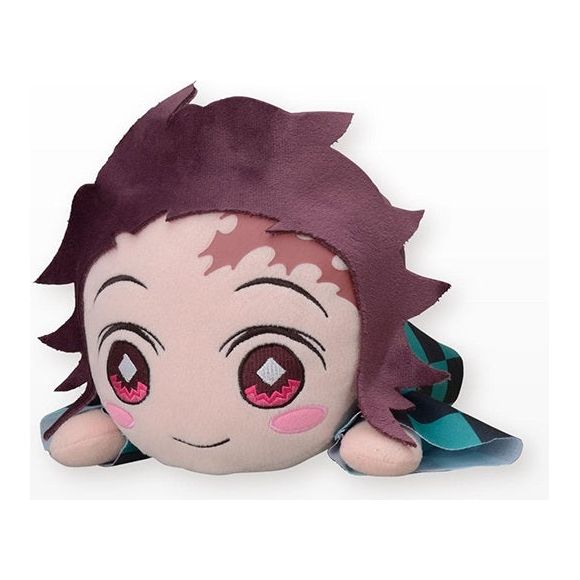 Features Tanjiro Kamado Nesoberi Lay-Down SP plush from manga series Demon Slayer Kimetsu no Yaiba officially licensed by SEGA. Approximately 5.90 inch tall and made of polyester material. Makes a great gift for Demon Slayer Kimetsu no Yaiba fans!