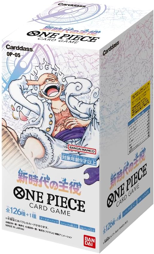 BANDAI ONE PIECE Card Game The Leader of the New Era OP-05 (Japanese BOX) 24-packs are now available!