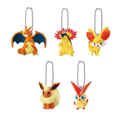 Bandai Gashapon Pokemon Swing Collection Fire Type Gacha Figure - 1 Random