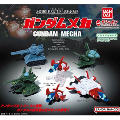 Gundam Mobile Suit Ensemble Gachapon Capsule Collection features: Core fighter x 2, Core Booster, DOPP, Magella-Attack, & Type61 Main Battle Tank

This contains one random kit in a gashapon ball.