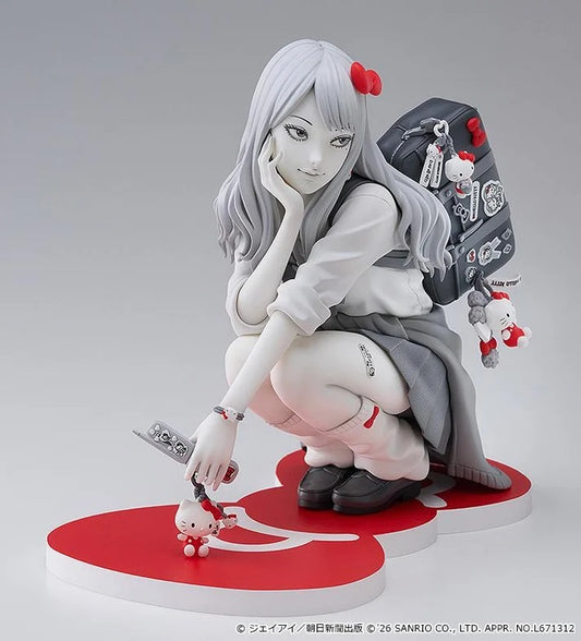 (PRE-ORDER: JUL 2027) Good Smile Junji Ito G.S. Collection Gyaru Tomie x Hello Kitty Figure
