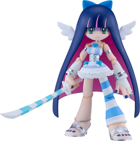 <p><strong>PRE-ORDER: Expected to ship in September of 2027.</strong></p>

<p>From the anime series <em>New PANTY &amp; STOCKING with GARTERBELT</em> comes <strong>Stocking in her Angel Ver.</strong> as figma No.707 from Good Smile Company!</p>

<p>Standing approximately <strong>4.72 inches (12 cm) tall</strong>, Stocking features the highly articulated figma design for a wide variety of expressive and dynamic poses. Her distinctive angel outfit has been faithfully recreated with detailed sculpting and pain