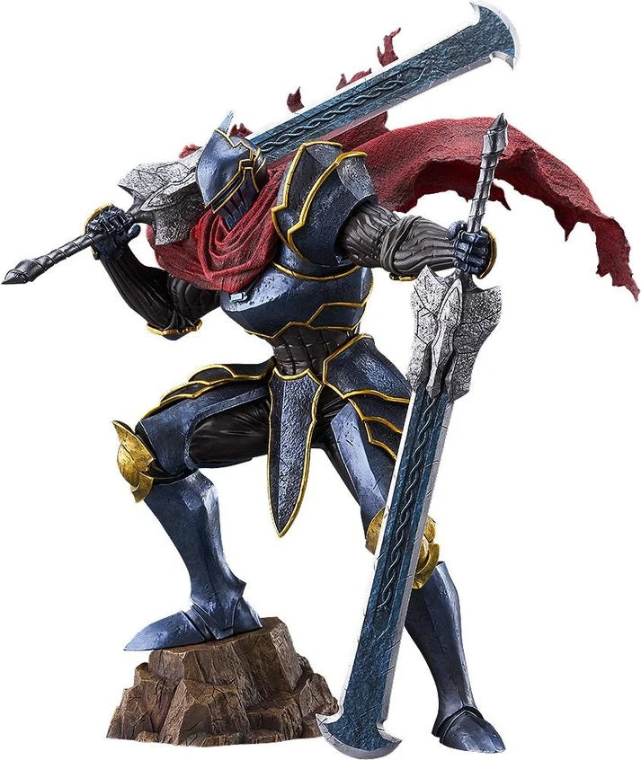 PRE-ORDER: Expected to ship in June of 2027.

From Overlord: The Holy Kingdom comes Momon as an impressive POP UP PARADE SP figure from Good Smile Company!

Standing approximately 10.6 inches (27 cm) tall including the base, Momon is depicted in his imposing dark armor, posed with his weapons at the ready. Detailed sculpting and meticulous paintwork bring out the distinctive shapes, textures, and layered construction of his armor for a display piece worthy of the legendary warrior.

POP UP PARADE SP is Good