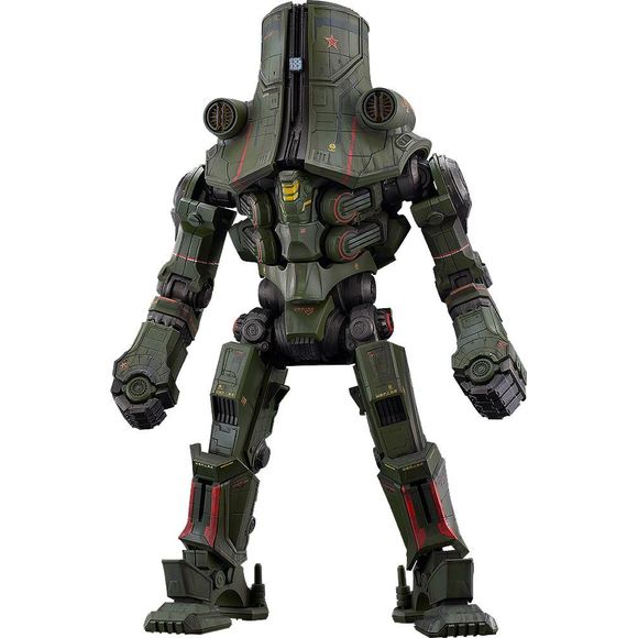 <p><strong>PRE-ORDER: Expected to ship in June of 2027.</strong></p>

<p>Good Smile Company's MODEROID line brings the Russian Jaeger Cherno Alpha from Pacific Rim to your workbench.</p>

<p>This ready-to-assemble non-scale plastic model kit features articulated joints in all four limbs and an abdominal mechanism that opens. It includes interchangeable open hands, replacement parts to show the arm punch extended or retracted, translucent parts in pre-painted and unpainted versions, and decals for the armor