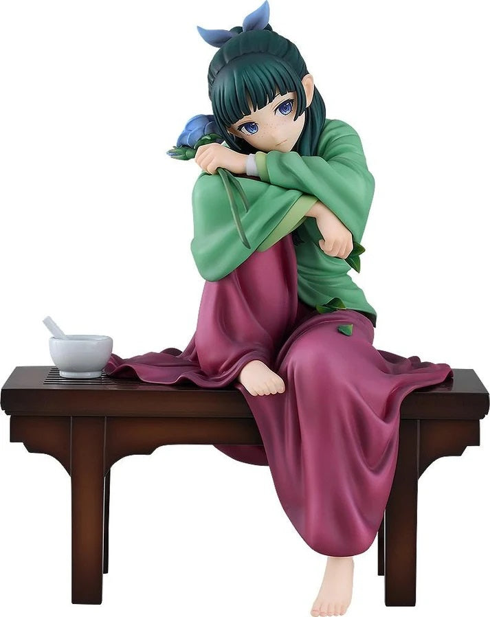 <p><strong>PRE-ORDER: Expected to ship in September 2027.</strong></p>

<p>From the hit anime series <em>The Apothecary Diaries</em> comes Maomao as a beautifully detailed <strong>G.S. Collection 1/7 scale figure</strong> from Good Smile Company!</p>

<p>Maomao is depicted in a quiet, contemplative moment, seated with a blue rose in hand. Special attention has been given to her subtle expression, the angle of her face, and the delicate sculpting of her hands and bare feet, creating the feeling of a scene ca