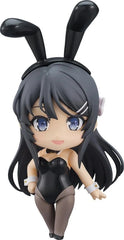 <p><strong>PRE-ORDER: Expected to ship in September of 2027.</strong></p>

<p>Mai Sakurajima returns to the Nendoroid line in her iconic bunny girl outfit from Rascal Does Not Dream of Bunny Girl Senpai.</p><p>She includes smiling, dazed, and embarrassed face plates, an optional anime opening background sheet, and other parts for different poses. A stand is included.</p><p>A rerelease of the painted, articulated, non-scale Nendoroid sculpted by Shichibee (Matsuda Model) and Udono Kazuyoshi. Approx. 10 cm /