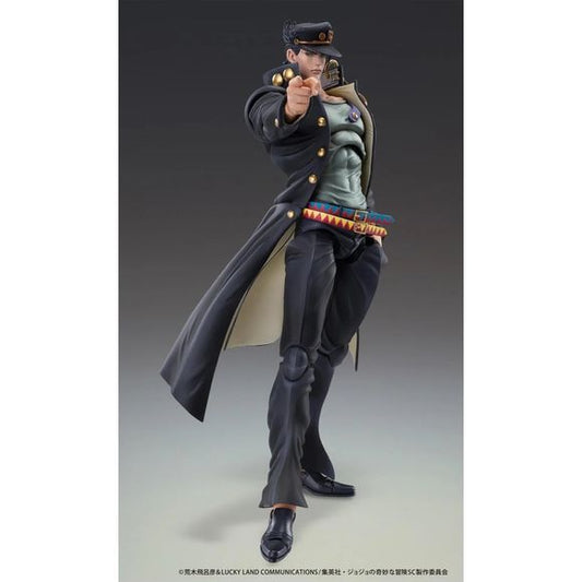 (PRE-ORDER: APR 2027) Medicos JoJo's Bizarre Adventure: Stardust Crusaders Super Action Statue Jotaro Kujo Ver. 2 Action Figure