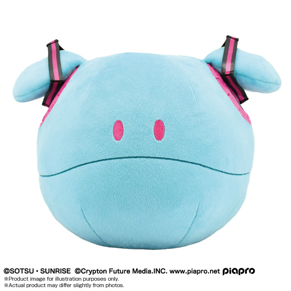 Bandai Namco Nui is proud to announce their newest release Miku Haro Plush! Standing at approximately 9.8" tall, this crossover design of Hatsune Miku and Haro from Mobile Suit Gundam 0079 is seen in a cute plush form! Be sure to collect this and enhance your display with other incredible Bandai Namco Nui Plushies!