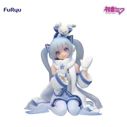 From "Hatsune Miku" comes this detailed PVC statue! It stands approx. 15 cm (5.9 inches) tall and comes in a printed box.

Noodle Stoppers are a line of FuRyu figurines that help your instant noodles cook by holding the cup lid in place with their weight. How useful! If you're not a ramen fan, don't worry, because you can put your Noodle Stopper on almost any flat surface.