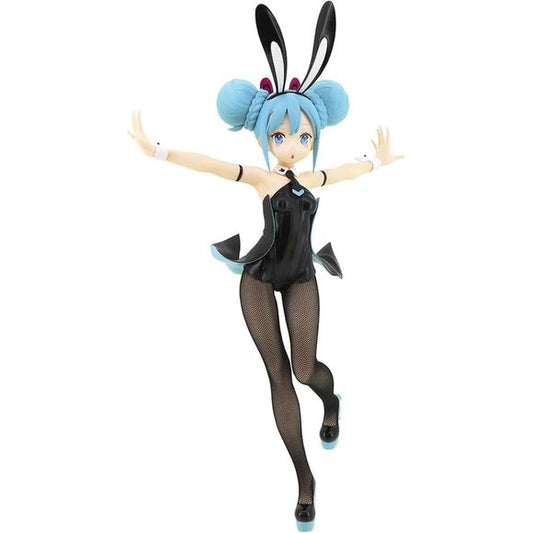 Hatsune Miku from Piapro Characters joins the BiCute Bunnies collection in this striking 31cm tall PVC figure with real fishnet stockings. Approximately 31 cm (12.2 inches).