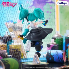 FuRyu Hatsune Miku Muchute Paint Girl Another Color Ver. Figure Statue