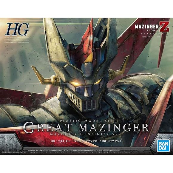 A plastic model kit that can become either a god or a devil! The "Mazinger Z" & "Great Mazinger" (each sold separately) from the 2018 movie, "Mazinger Z: INFINITY", will be available as a plastic model kit! The proportions seen in the movie and its iconic details have been fully recreated with all new designs under the supervision of mecha designer, Takayuki Tanase. Intricate and realistic detailing in the backs of the clear parts have been processed, adding even the smallest of details with the utmost of c