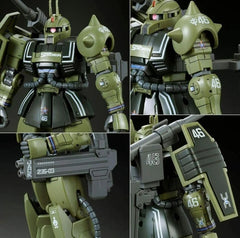 P-Bandai Gundam the Origin MSD MS-06K Zaku Cannon HG 1/144 Model Kit