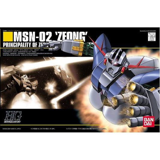 Bandai Hobby HGUC Mobile Suit Gundam MSN-02 Zeong HG 1/144 Scale Model Kit | Galactic Toys & Collectibles