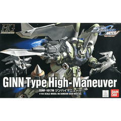 Bandai Hobby Gundam SEED MSV #3 GINN High Maneuver HG 1/144 Model Kit | Galactic Toys & Collectibles