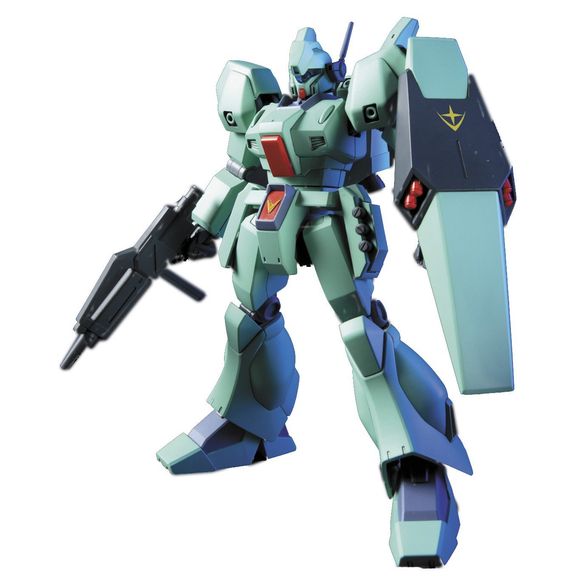 Mass produced mobile suit used by the EFSF in Char's counterattack. Comes equiped with beam rifle, shield with integrated missiles, and beam saber.