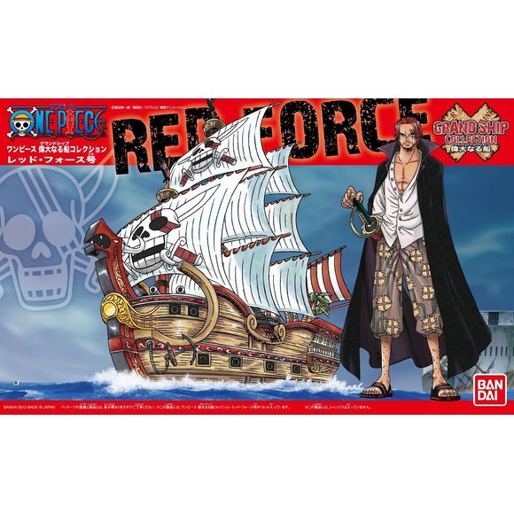 Bandai Hobby One Piece Red Force Grand Ship Collection Plastic Model Kit | Galactic Toys & Collectibles