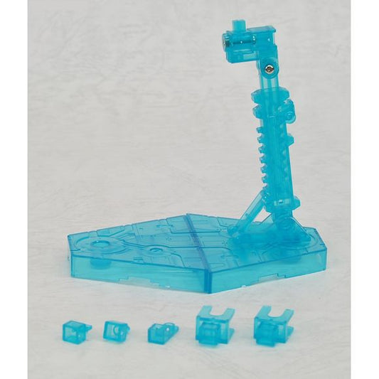 Bandai Hobby Gundam Action Base 2 Display Stand 1/144 Scale Aqua Blue Clear