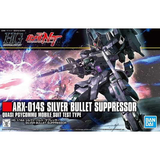 Bandai Hobby Gundam NT Narrative Silver Bullet Suppressor HG 1/144 Model Kit | Galactic Toys & Collectibles