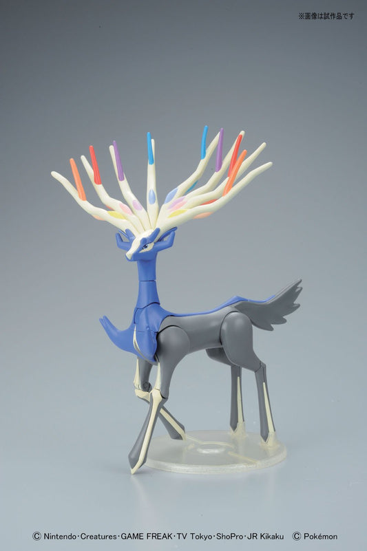 Bandai Spirit Pokemon X & Y Plamo 33 Select Series Xerneas Figure Model Kit