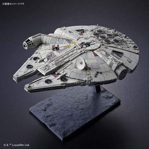 Bandai Star Wars The Rise of Skywalker Millennium Falcon 1/144 Scale Model Kit | Galactic Toys & Collectibles
