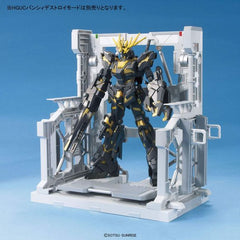 Bandai Gundam System Base 001 White HG 1/144 Builders Parts Display Stand