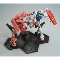Bandai Hobby Gundam Action Base 4 Black Gunpla 1/100 Scale Display Stand | Galactic Toys & Collectibles