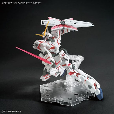 Bandai Hobby Gundam Action Base 5 Clear Gunpla 1/144 Scale Display Stand | Galactic Toys & Collectibles